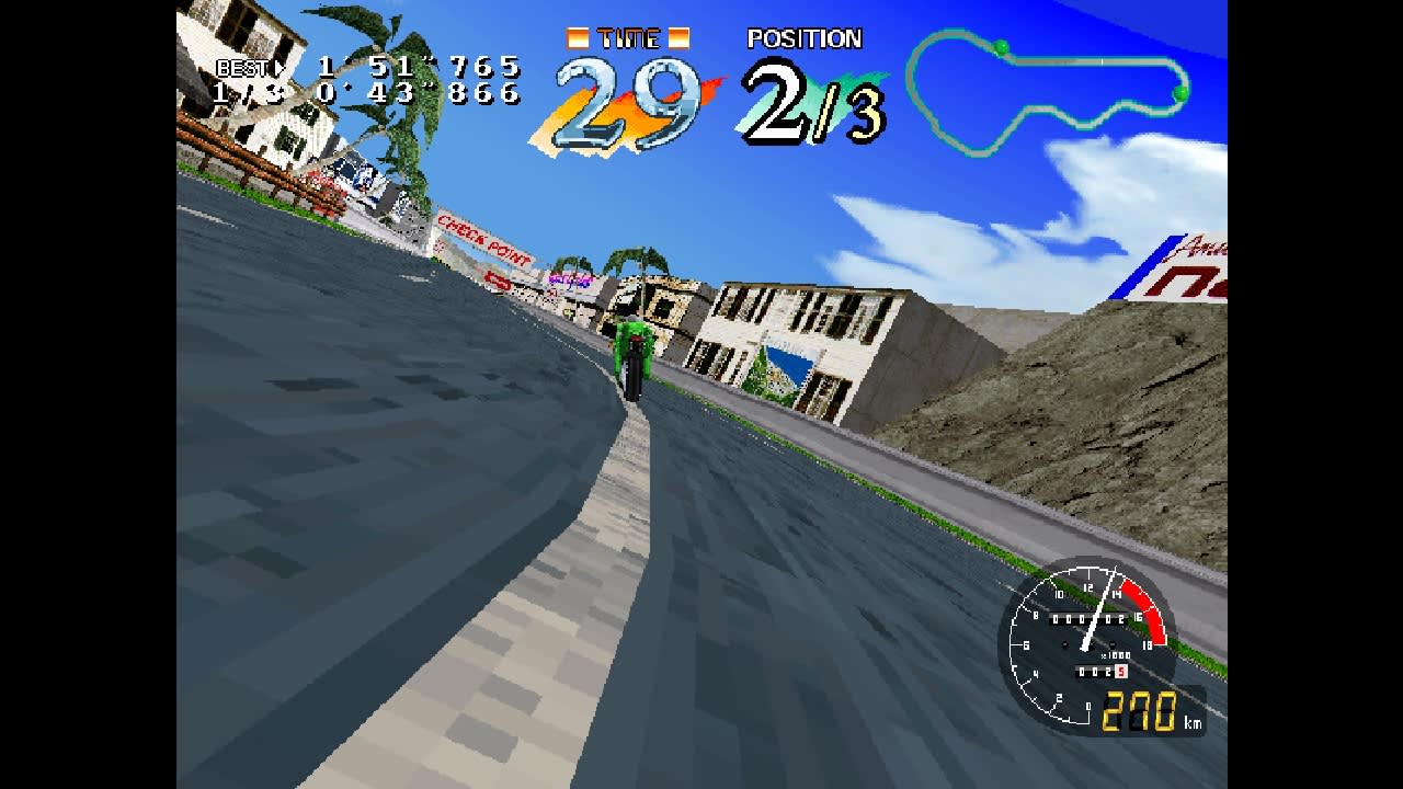 Arcade Archives CYBER CYCLES - zrzut ekranu 3