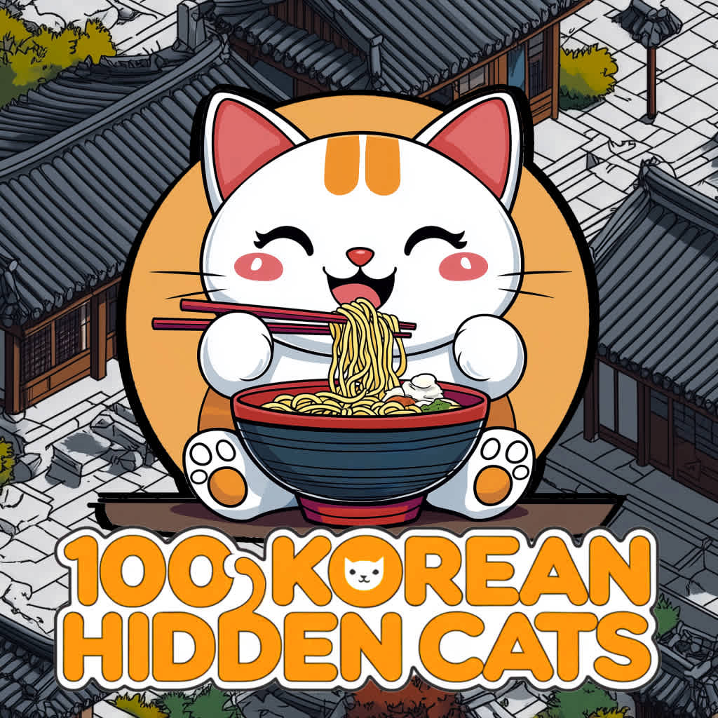 100 Korean Hidden Cats icon