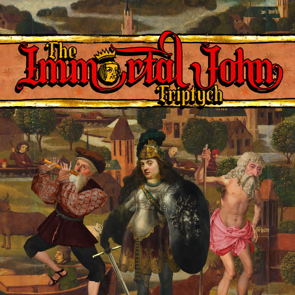 The Immortal John Triptych icon