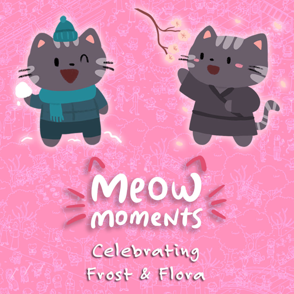 Meow Moments: Celebrating Frost & Flora icon