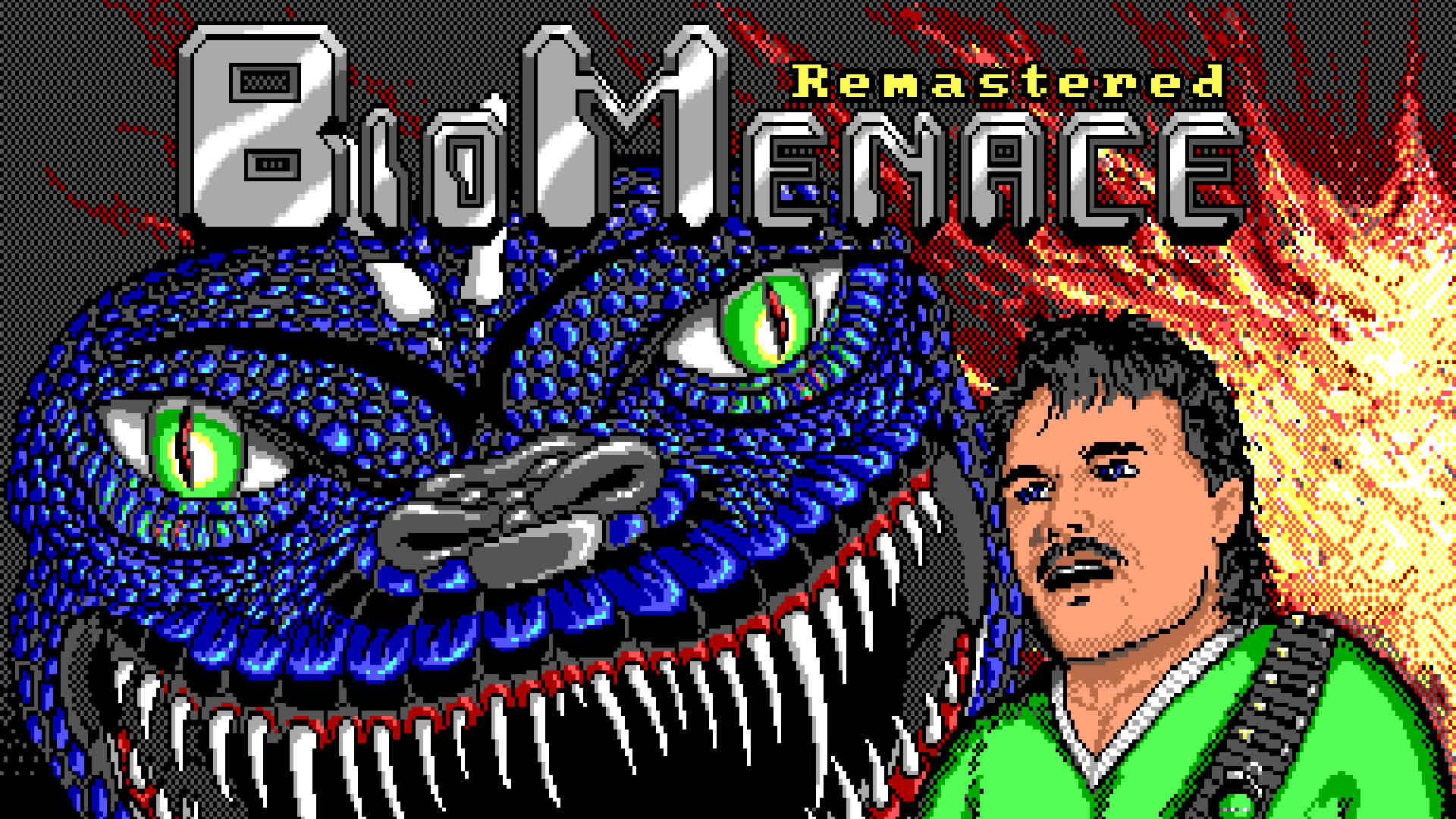 Arte de BioMenace Remastered