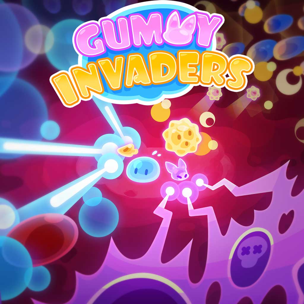Okładka gry Gummy Invaders na Nintendo Switch