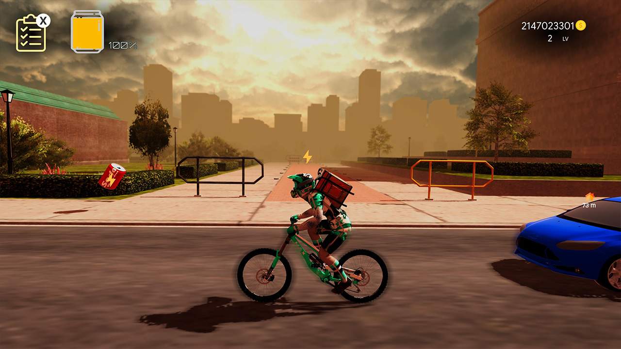 Bike Food Delivery Simulator - zrzut ekranu 2