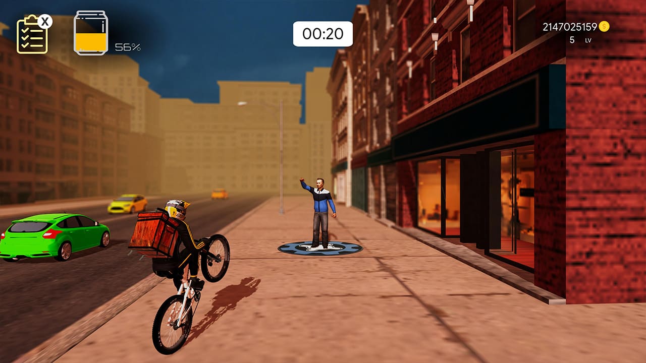 Bike Food Delivery Simulator - zrzut ekranu 5