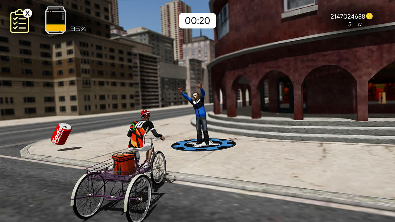 Bike Food Delivery Simulator - zrzut ekranu 4