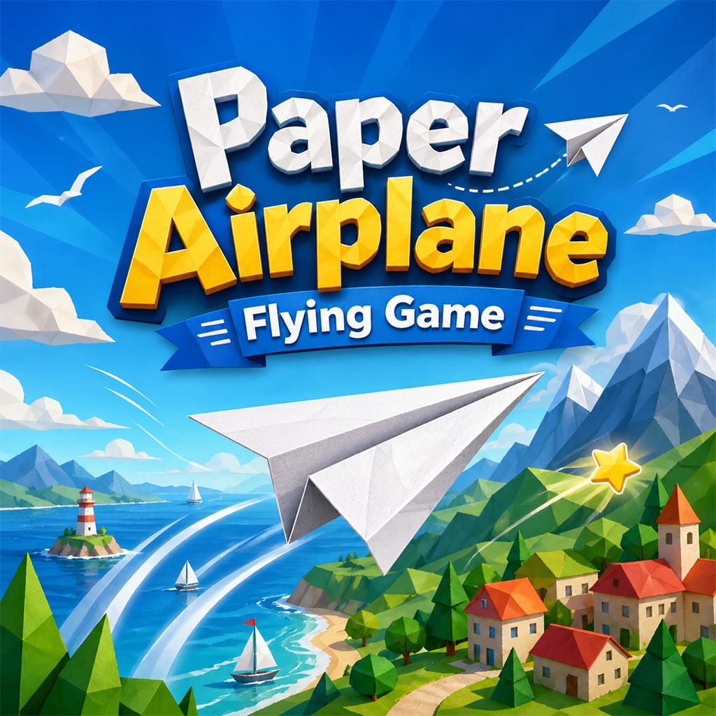 Copertina di Paper Airplane Flying Game