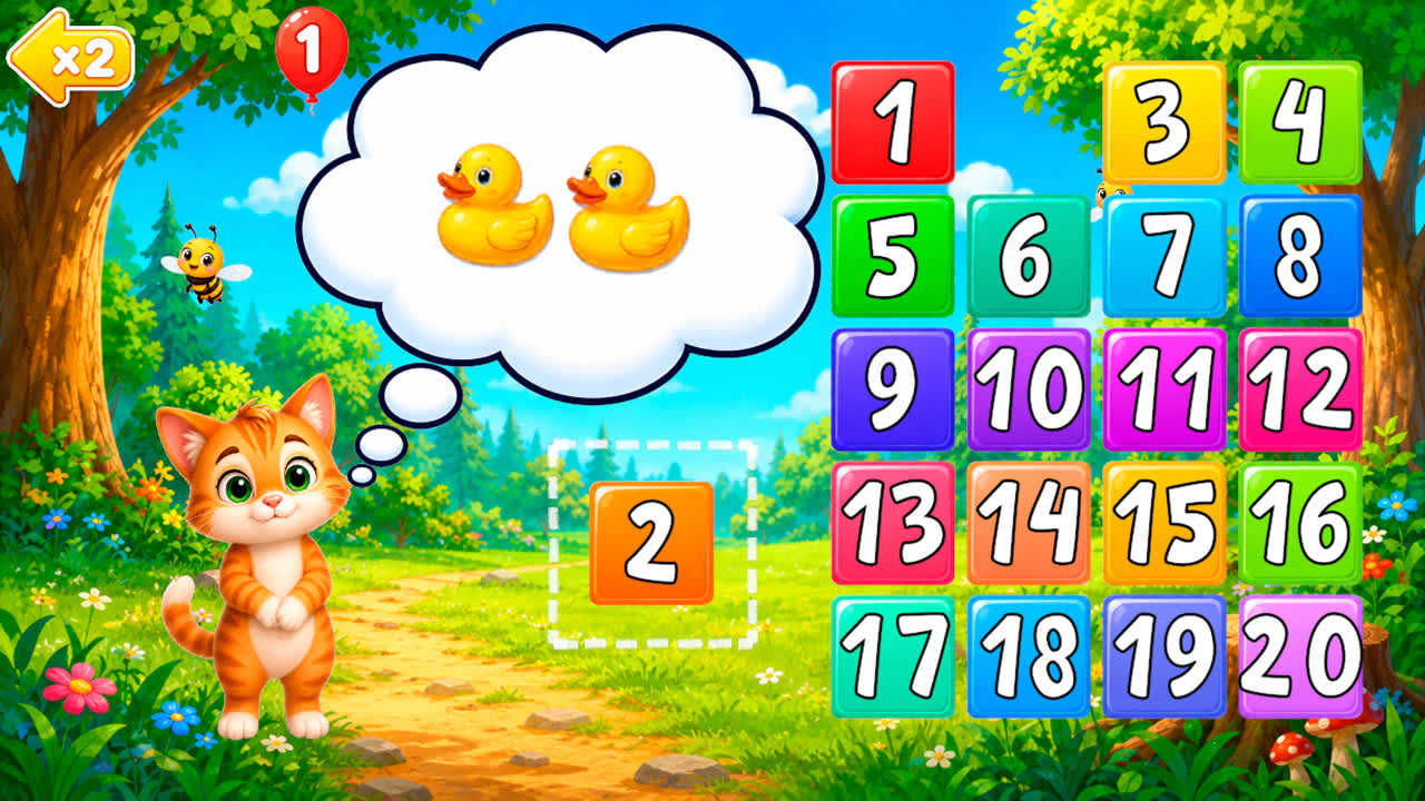 123 Early Learning Games for Kids, Toddlers, Babies - Language - zrzut ekranu 1
