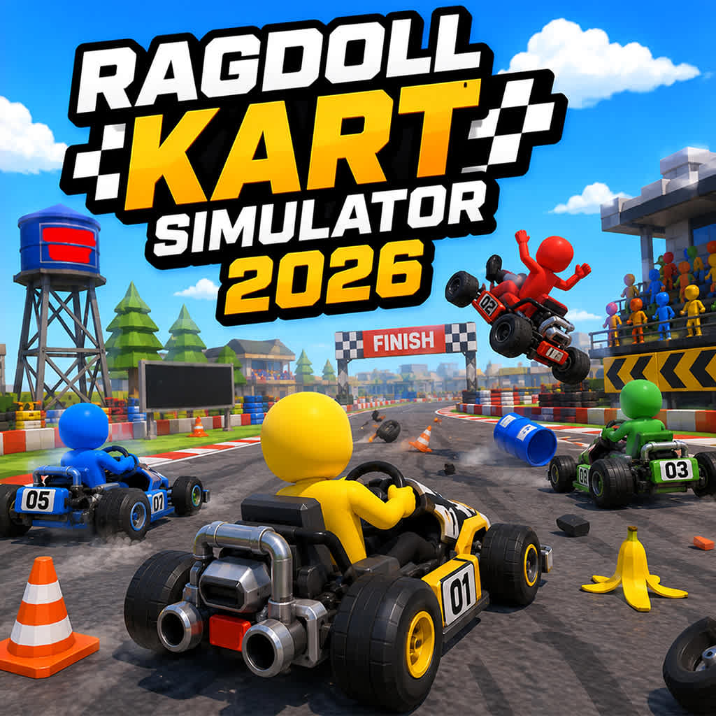 Ragdoll Kart Simulator 2026 icon