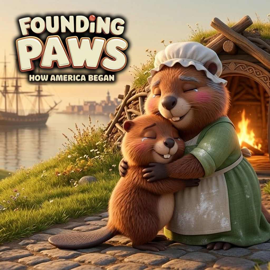Okładka gry Founding Paws: How America Began na Nintendo Switch