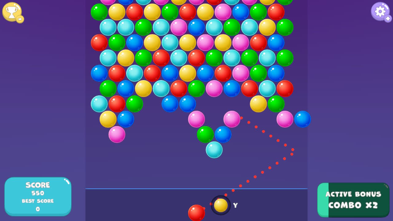 Bubble Shooter: Color Splash - zrzut ekranu 1
