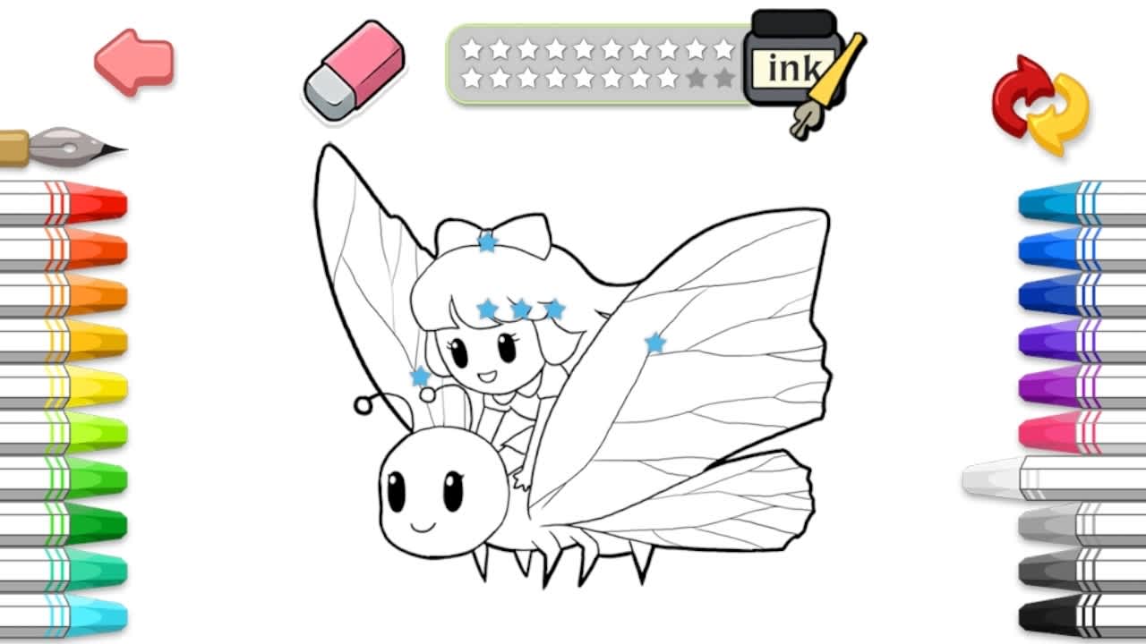 Crayon Story: Thumbelina - zrzut ekranu 3