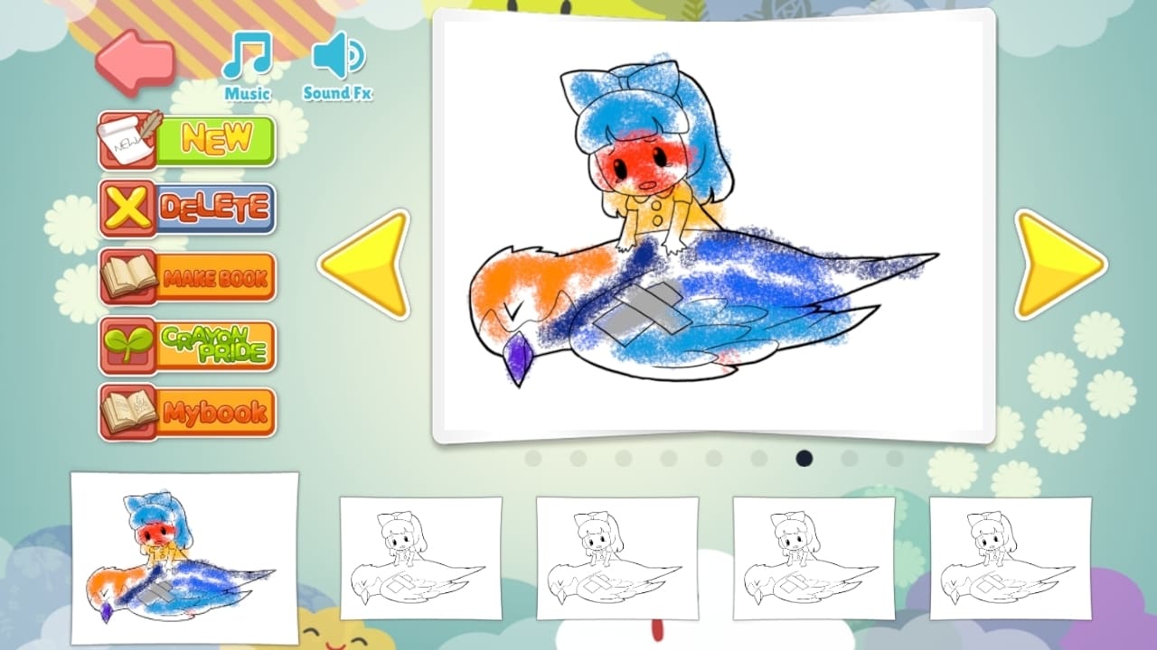Crayon Story: Thumbelina - zrzut ekranu 2