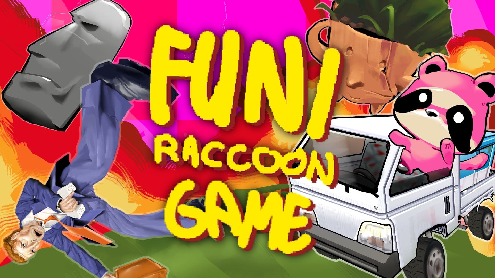 Art for Funi Raccoon Game