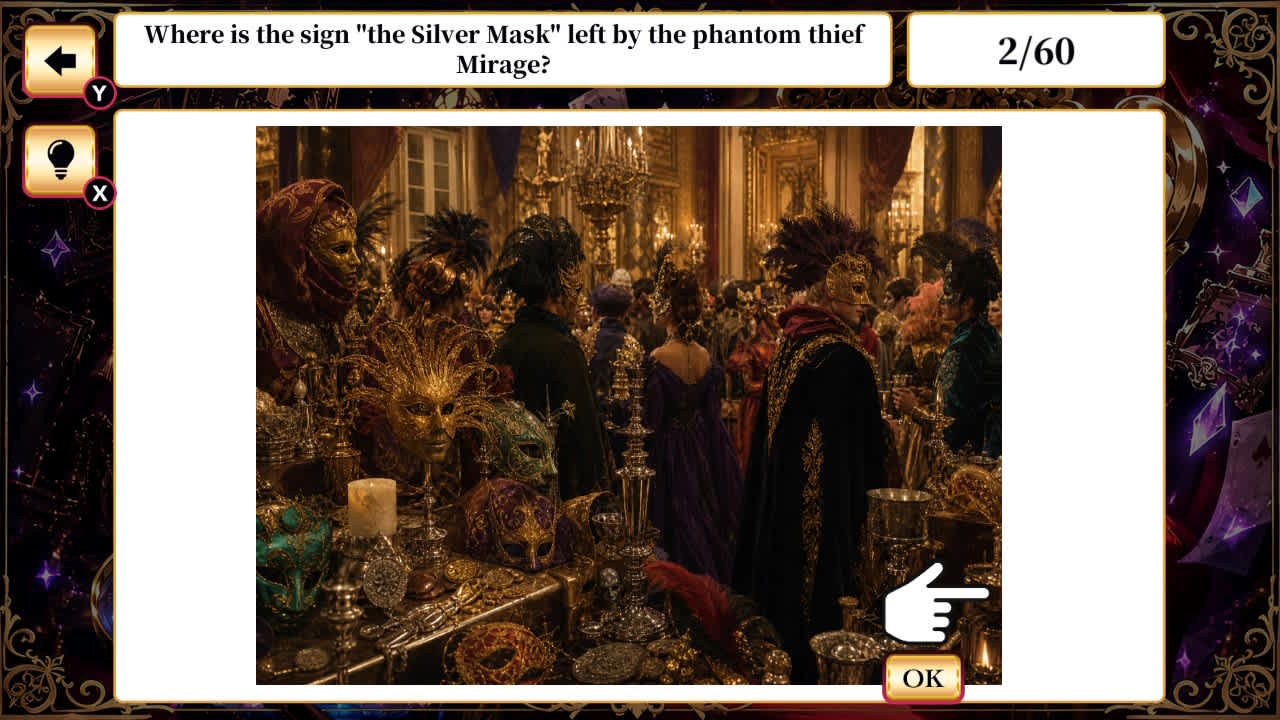 Phantom Thief Mirage and the Curious Clues - zrzut ekranu 2