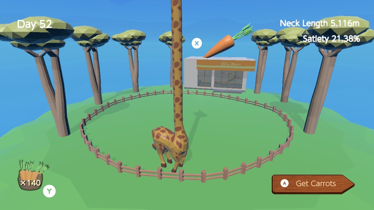 GIRAFFE RAISING GAME ~Reach for the sky~ - zrzut ekranu 2