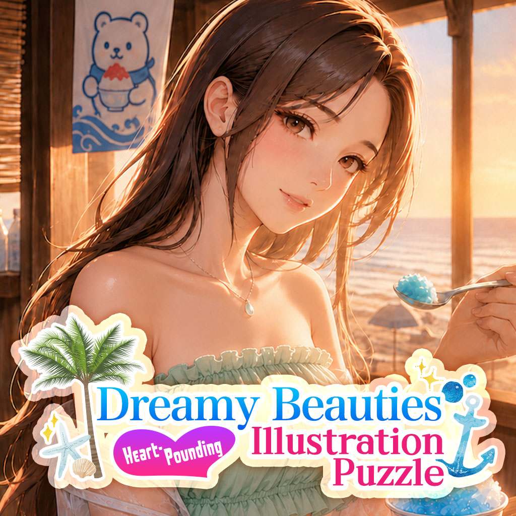 Copertina di Dreamy Beauties: Heart-Pounding Illustration Puzzle