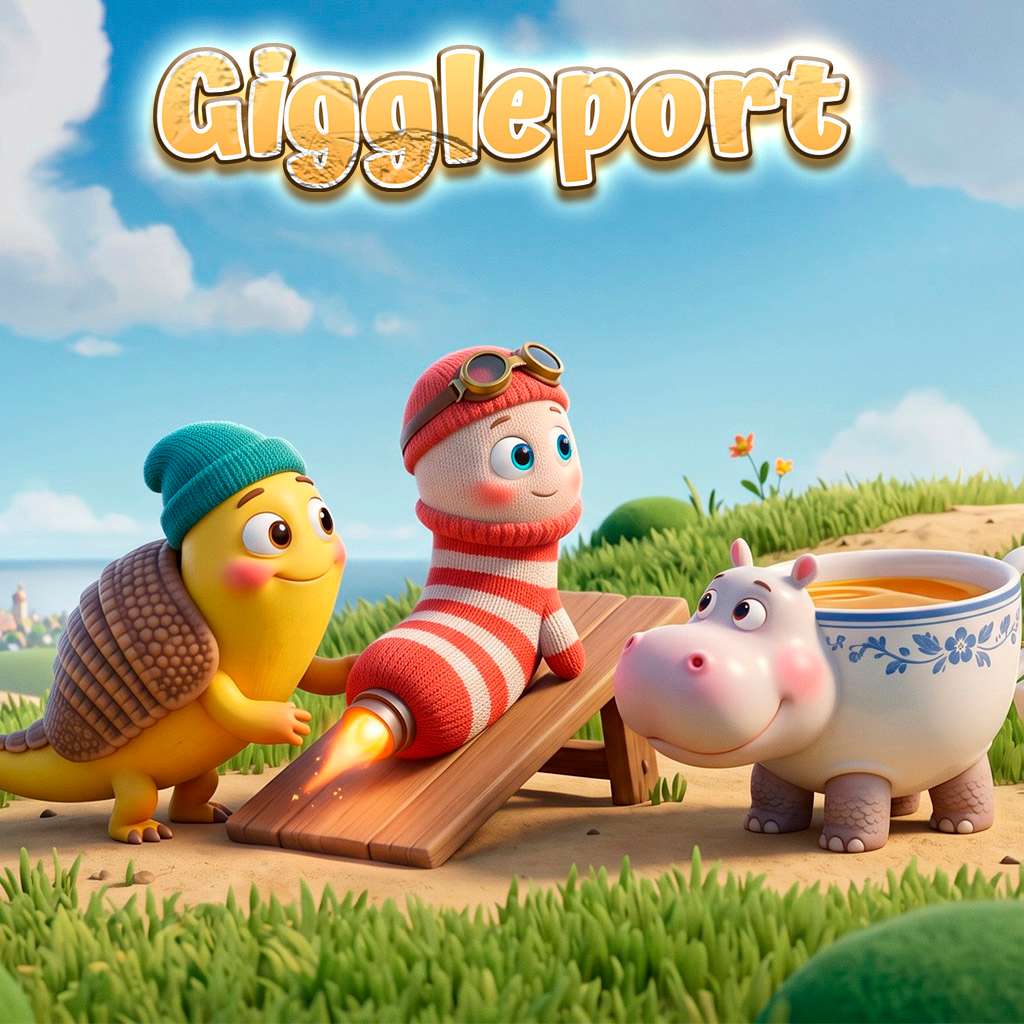 Okładka gry Giggleport: A Brainrot-Style Read-Along Adventure na Nintendo Switch