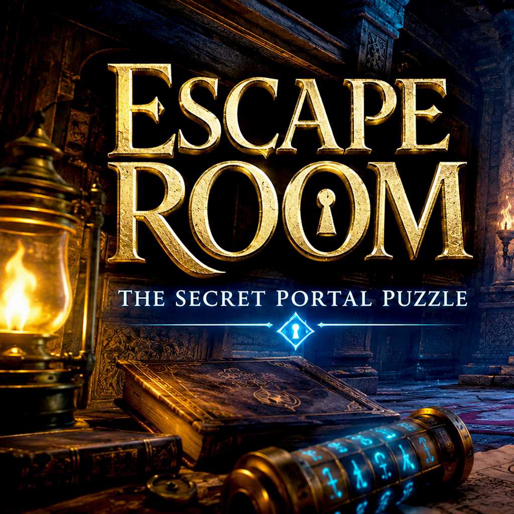 Okładka gry Escape Room: The Secret Portal Puzzle na Nintendo Switch