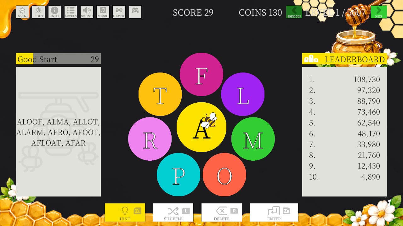WordHive 3 - zrzut ekranu 2