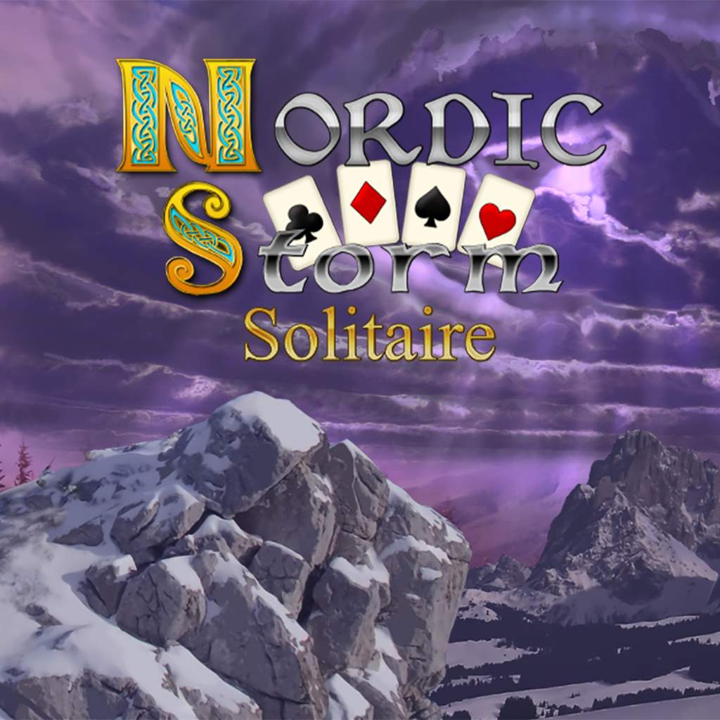 Okładka gry Nordic Storm Solitaire na Nintendo Switch