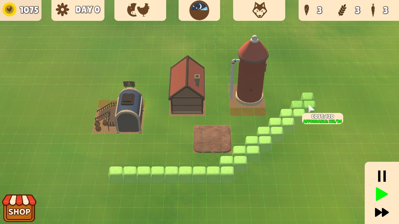 Cozy Farm Defense - zrzut ekranu 2