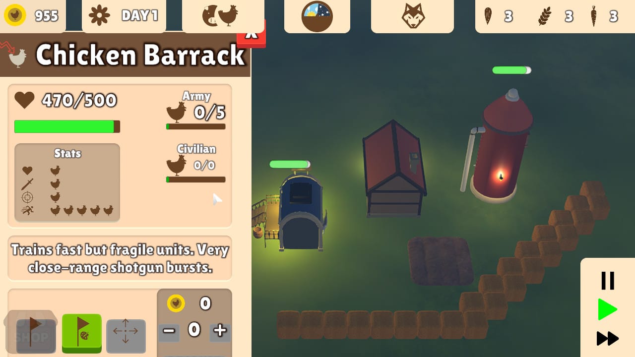 Cozy Farm Defense - zrzut ekranu 4
