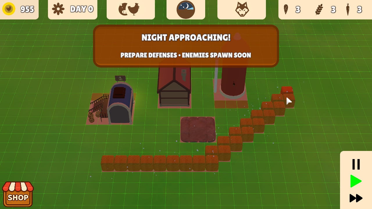 Cozy Farm Defense - zrzut ekranu 3