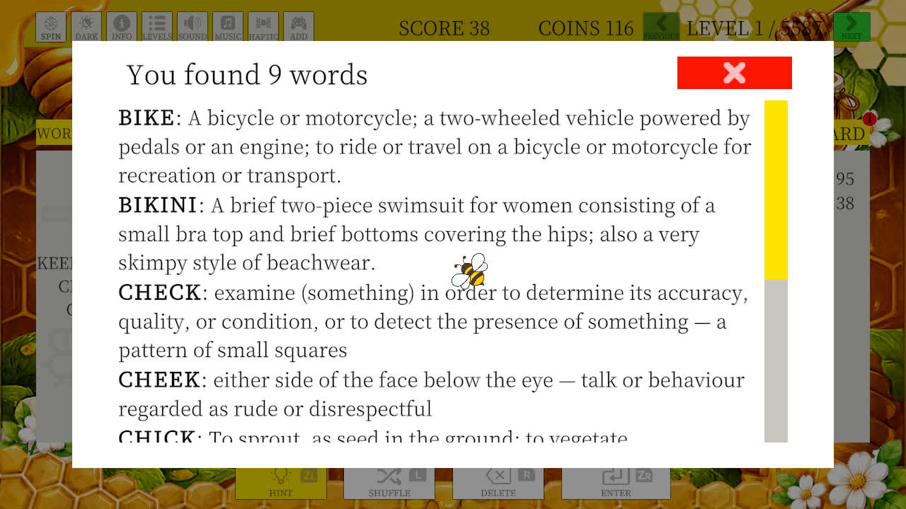 WordBuzz 5 - zrzut ekranu 3