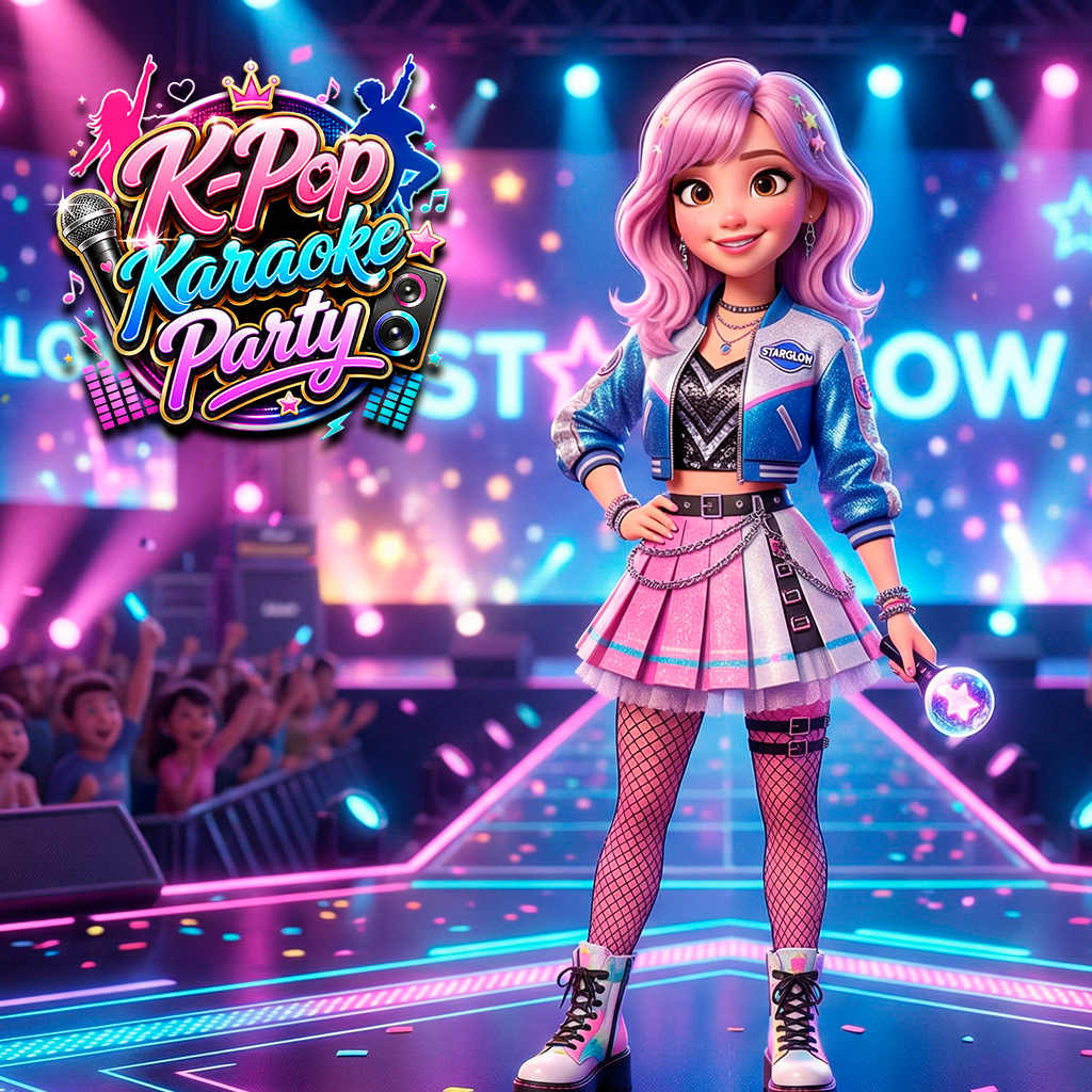 Okładka gry K-Pop Karaoke Party na Nintendo Switch