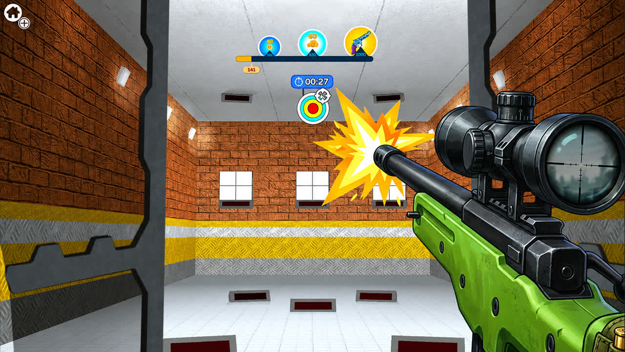 Nutty Gunner: 2D Squirrel Shooter - zrzut ekranu 2