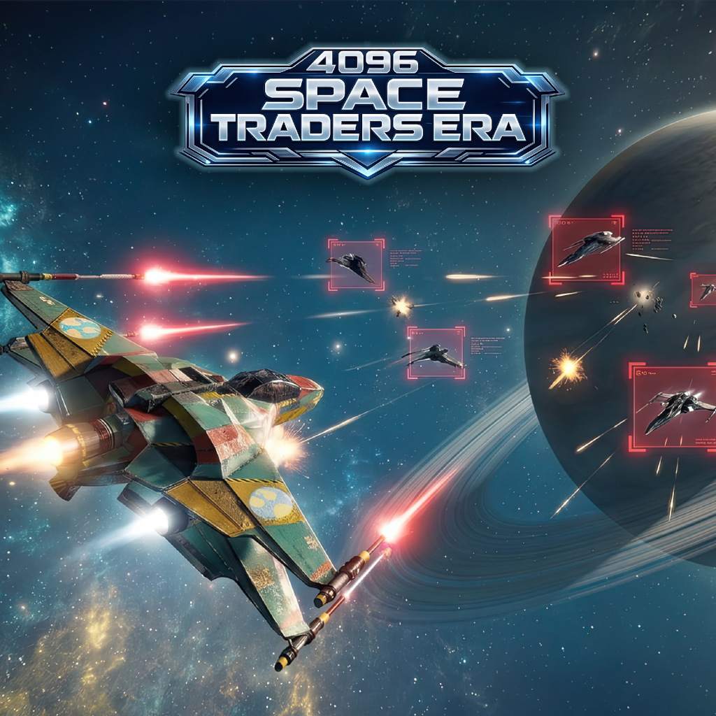 Okładka gry 4096 Space Traders Era na Nintendo Switch