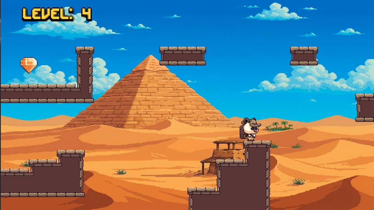 Mel The Pyramid Cat - zrzut ekranu 1