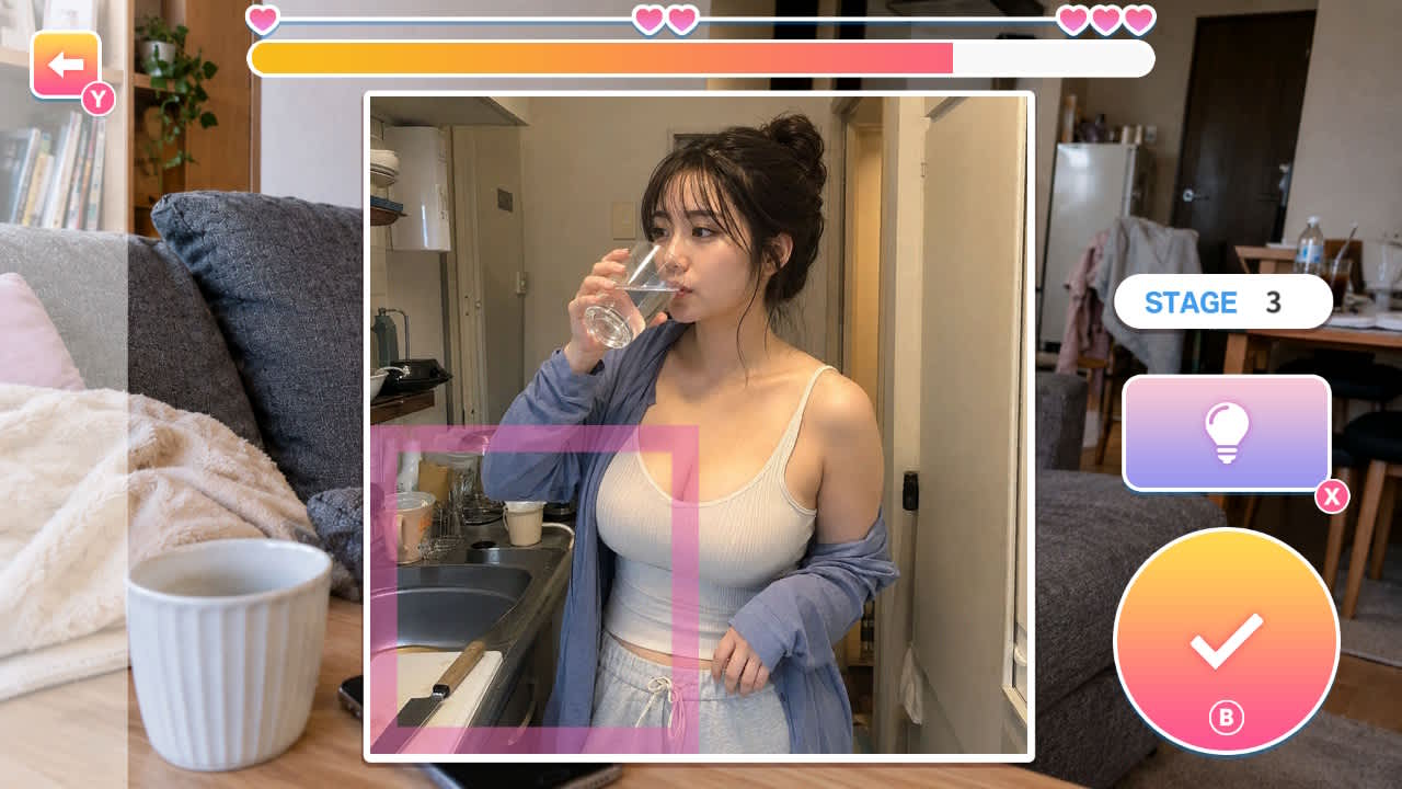 Lazy Day Girlfriend Observation Puzzle - zrzut ekranu 1