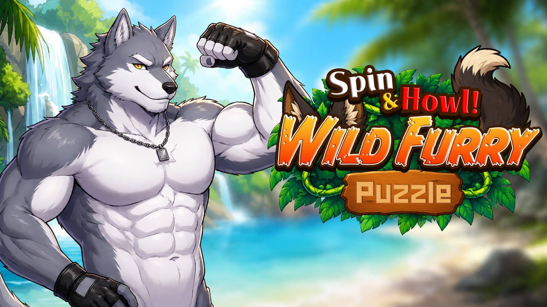 Spin & Howl! Wild Furry Puzzle for Nintendo Switch - Nintendo