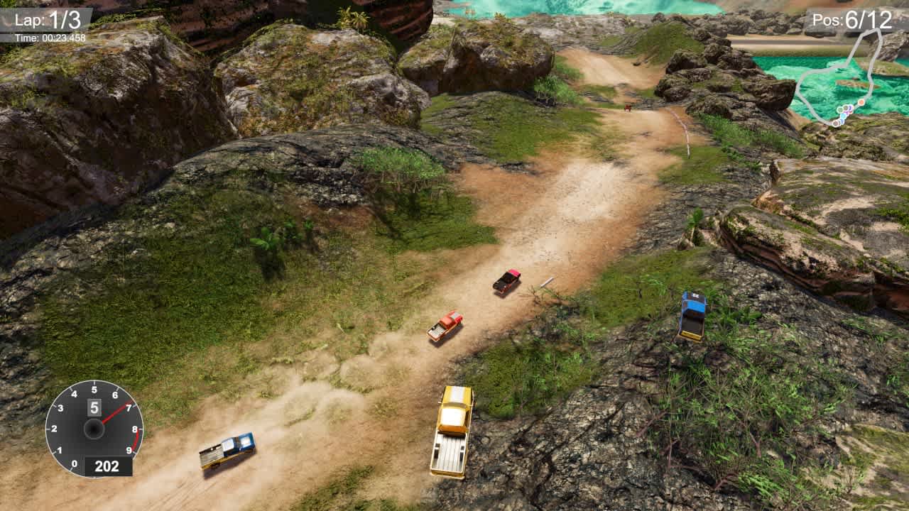 Top Down Rally Racing screenshot 1