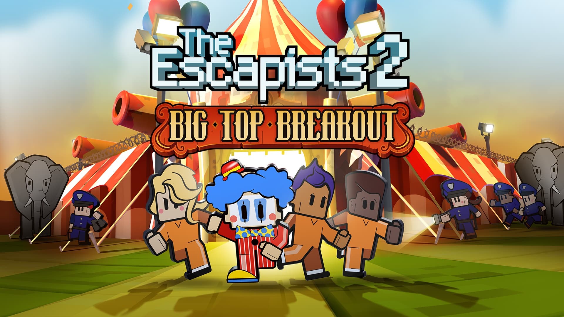 Copertina di The Escapists 2 - Big Top Breakout