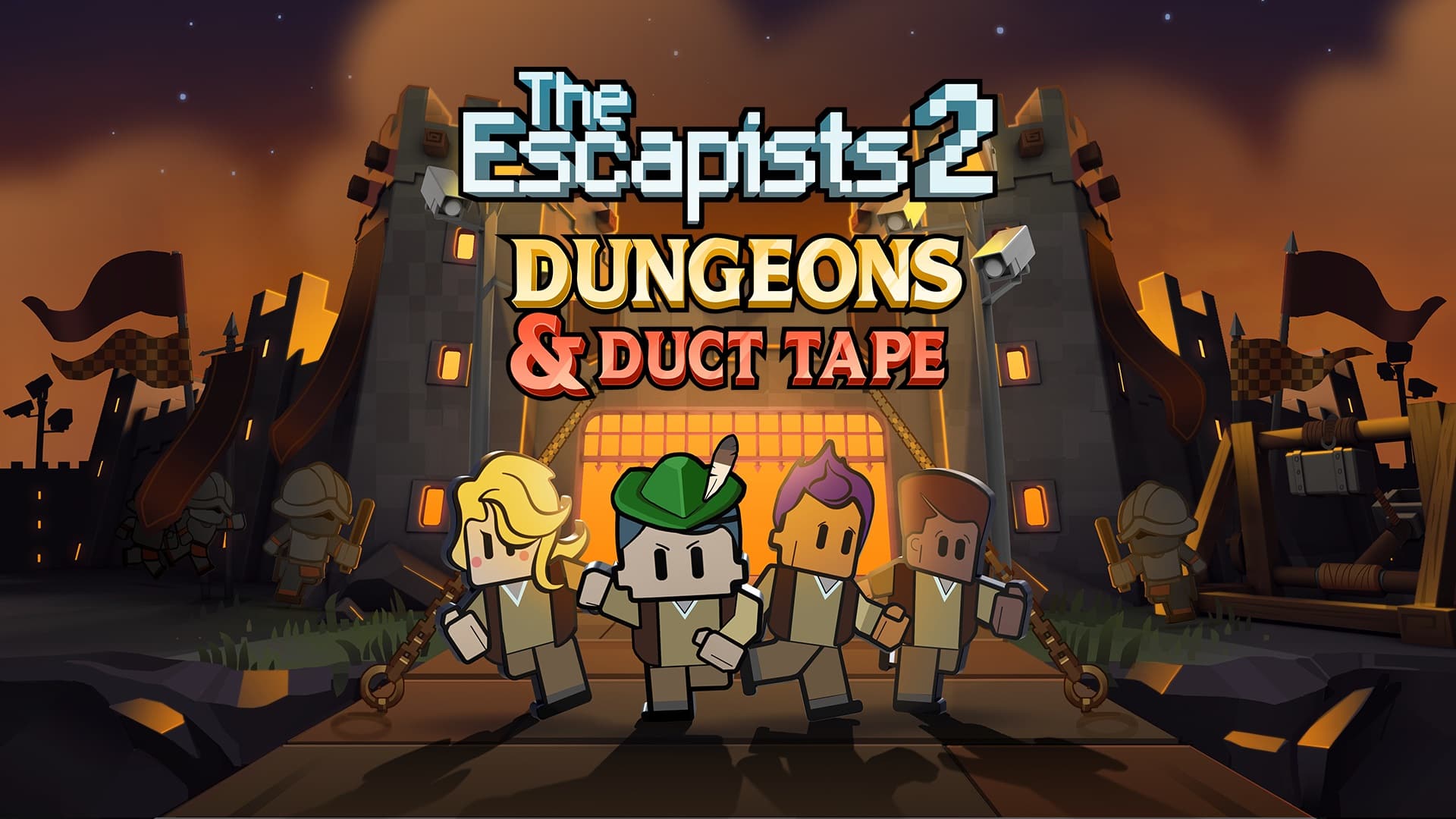 Copertina di The Escapists 2 - Dungeons and Duct Tape