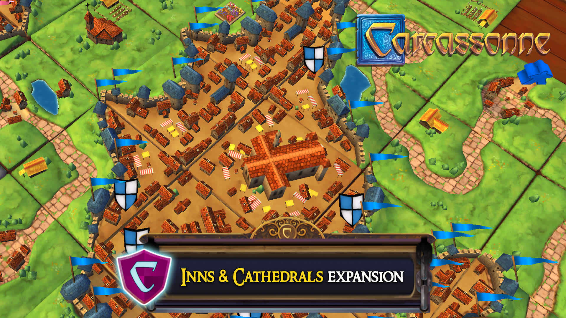 Copertina di Carcassonne - Inns & Cathedrals