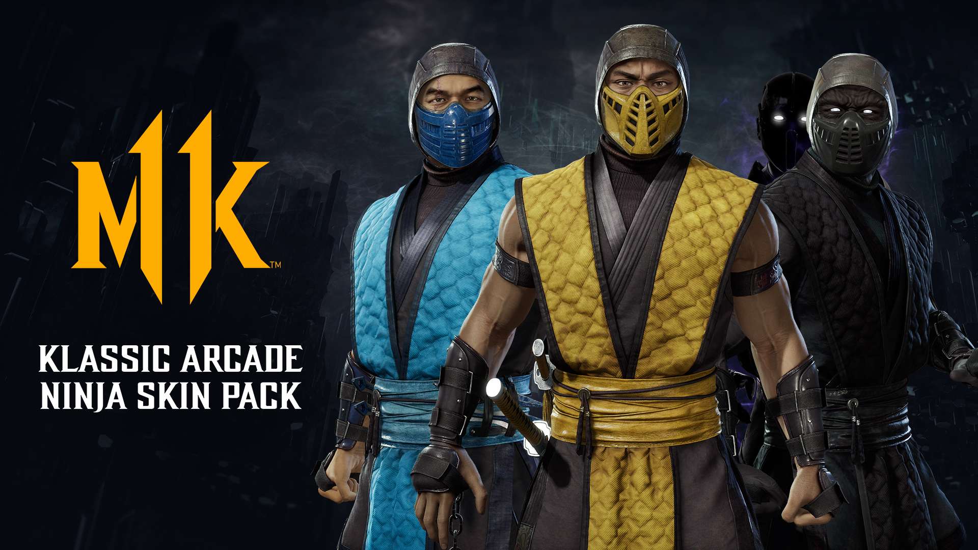 Arte de Pacote Skin de Ninja Klássico do Arcade 1