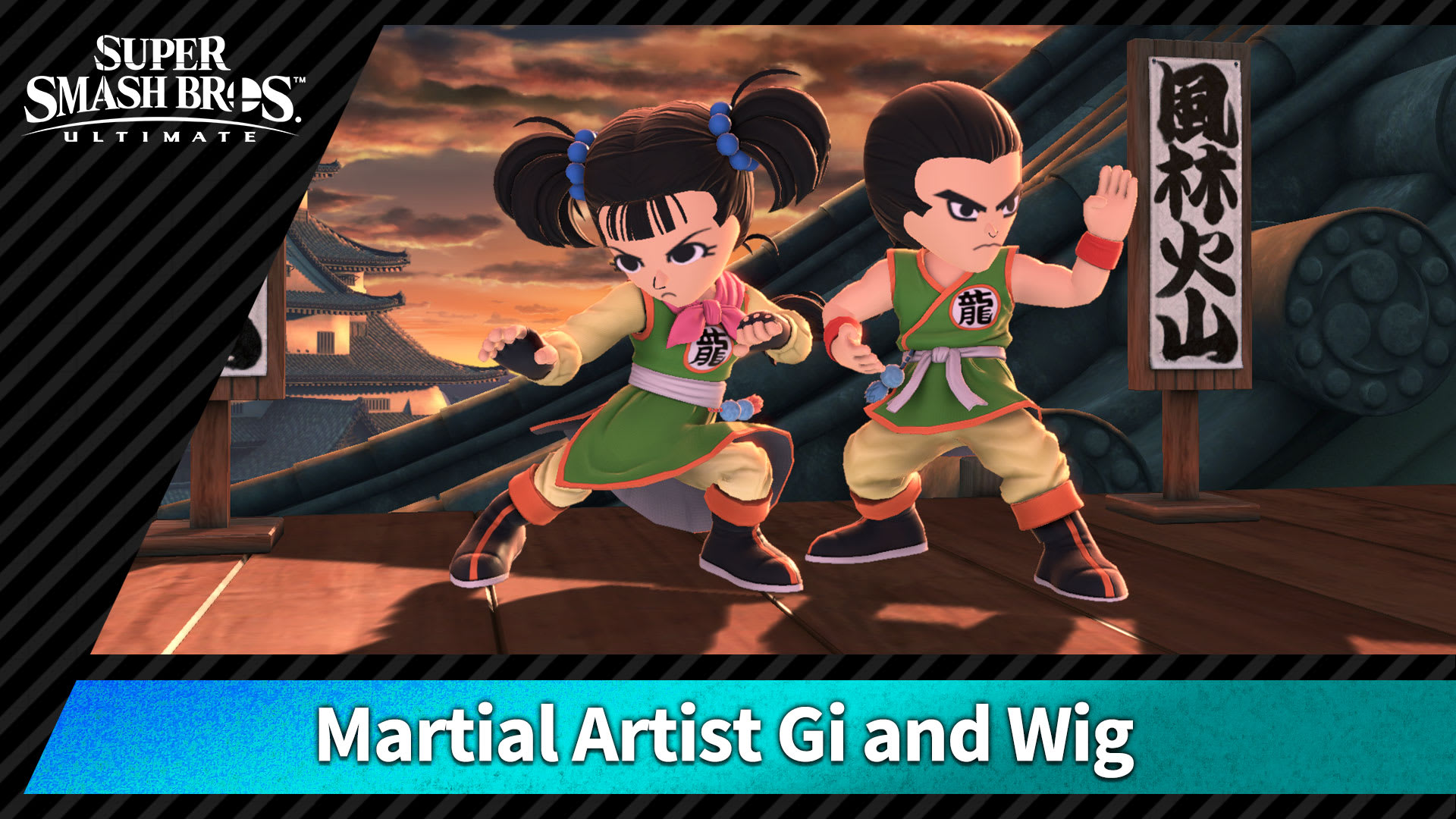 Copertina di 【Costume】Martial Artist Gi and Wig