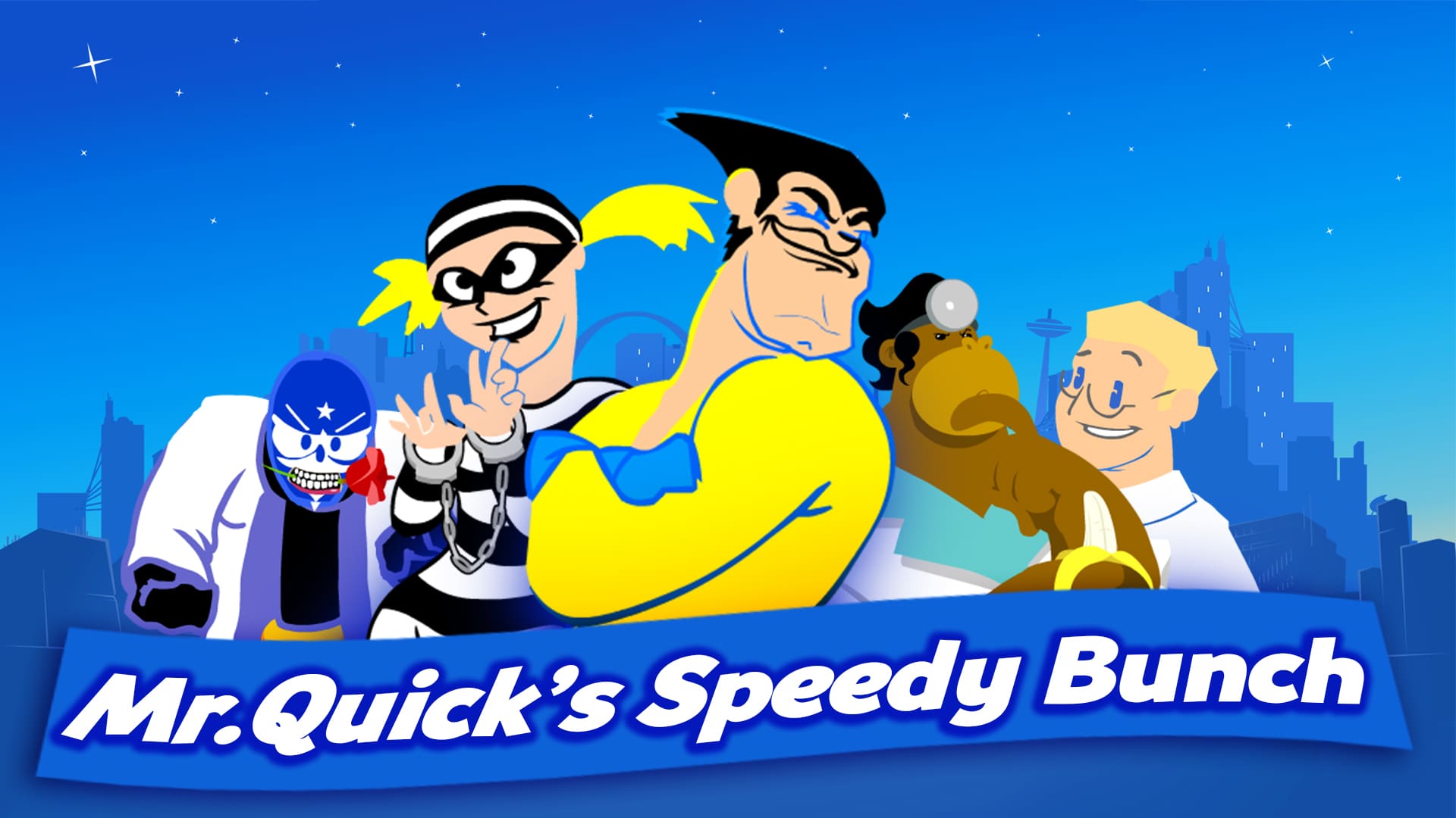 Copertina di SpeedRunners: Mr. Quick's Speedy Bunch