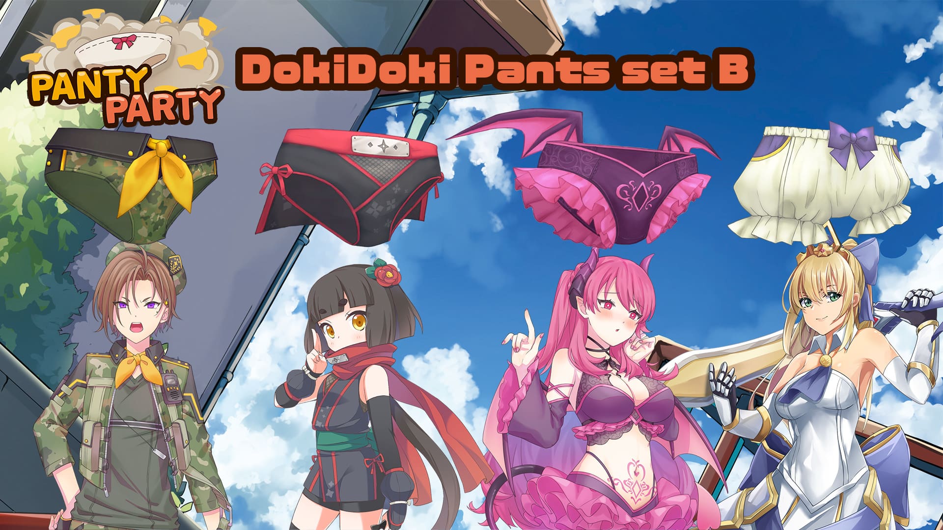 Copertina di DokiDoki Pants set B