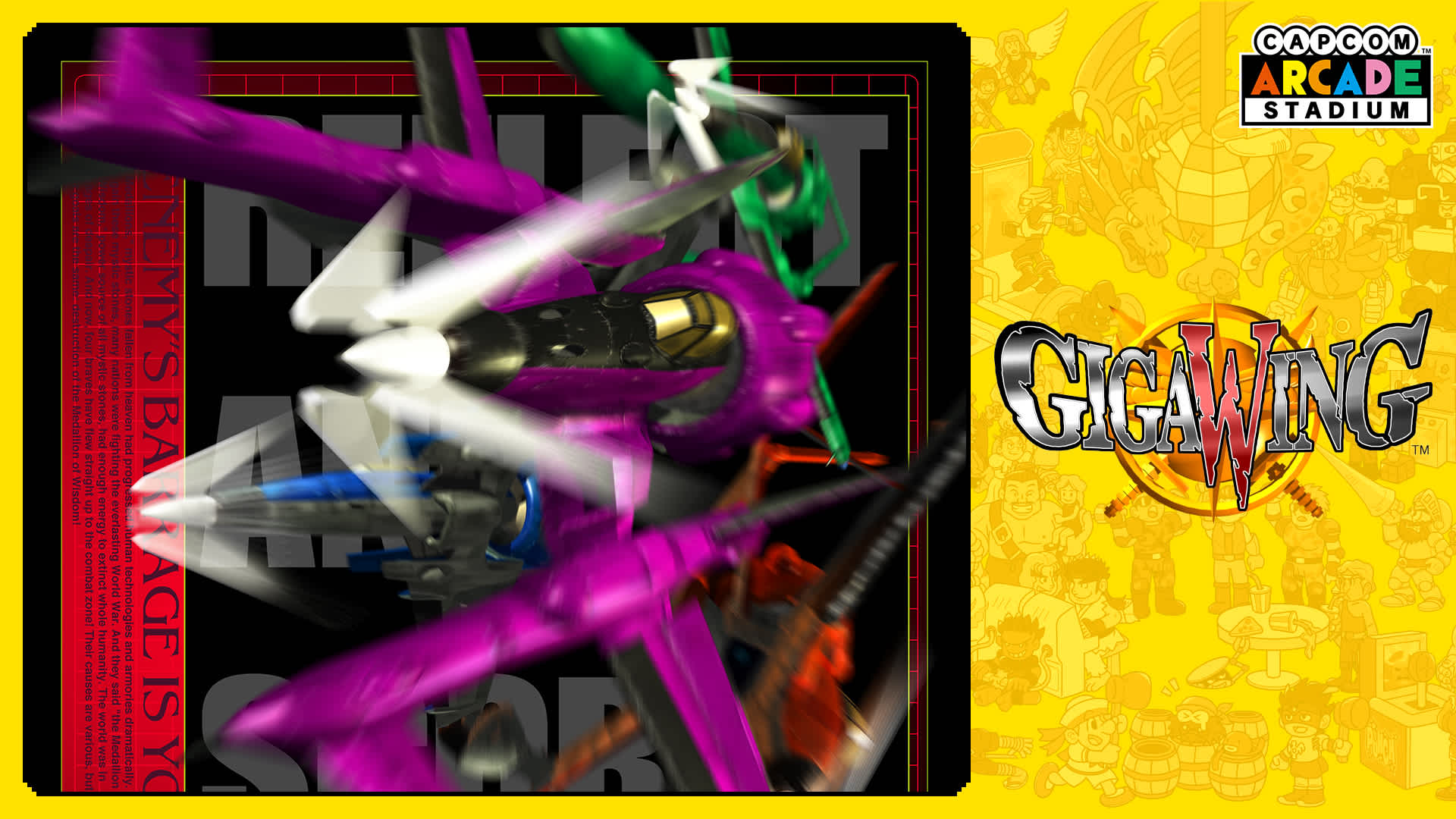 Copertina di Capcom Arcade Stadium：Giga Wing
