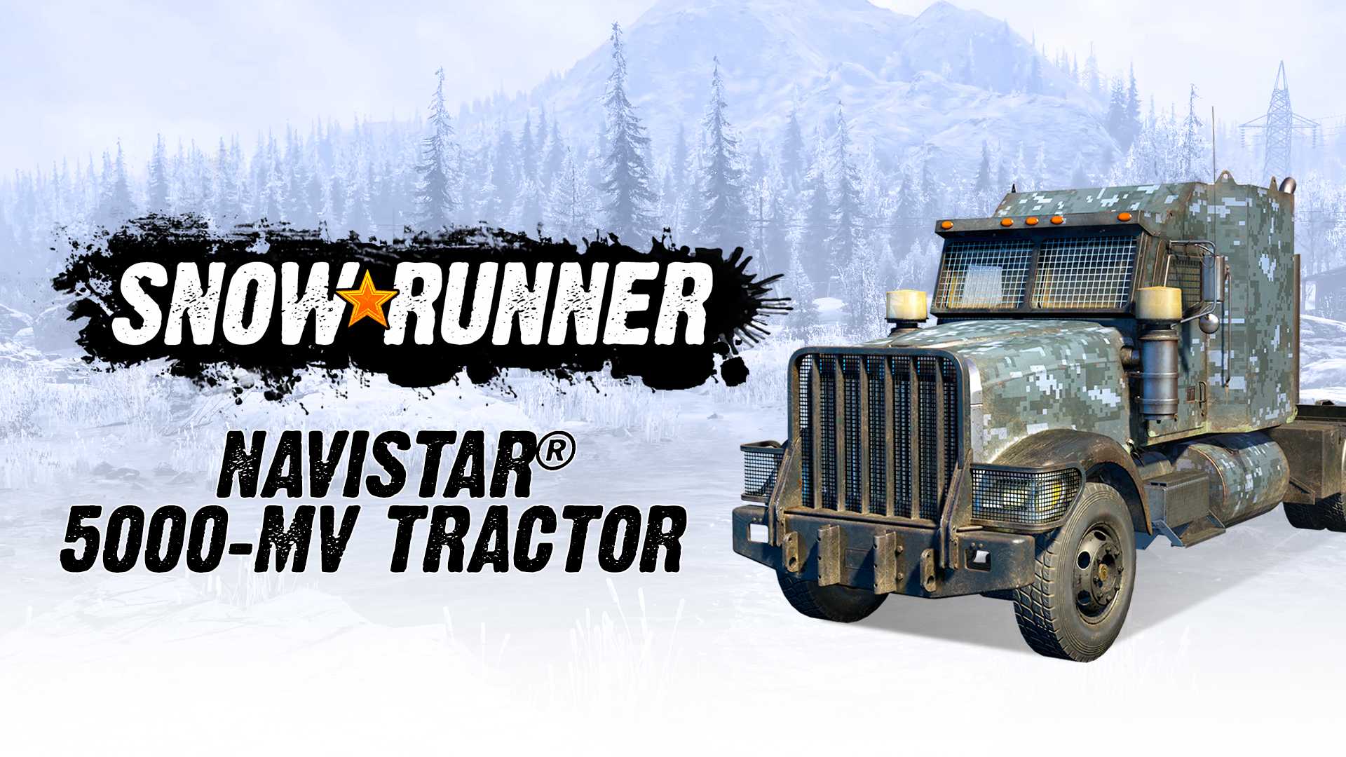 Copertina di SnowRunner - Navistar 5000-MV Tractor