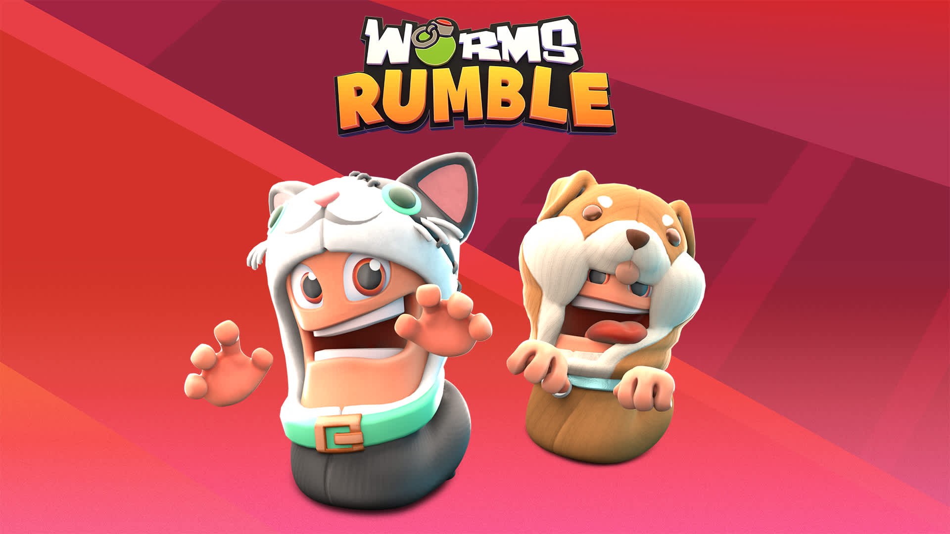 Copertina di Worms Rumble - Cats & Dogs Double Pack