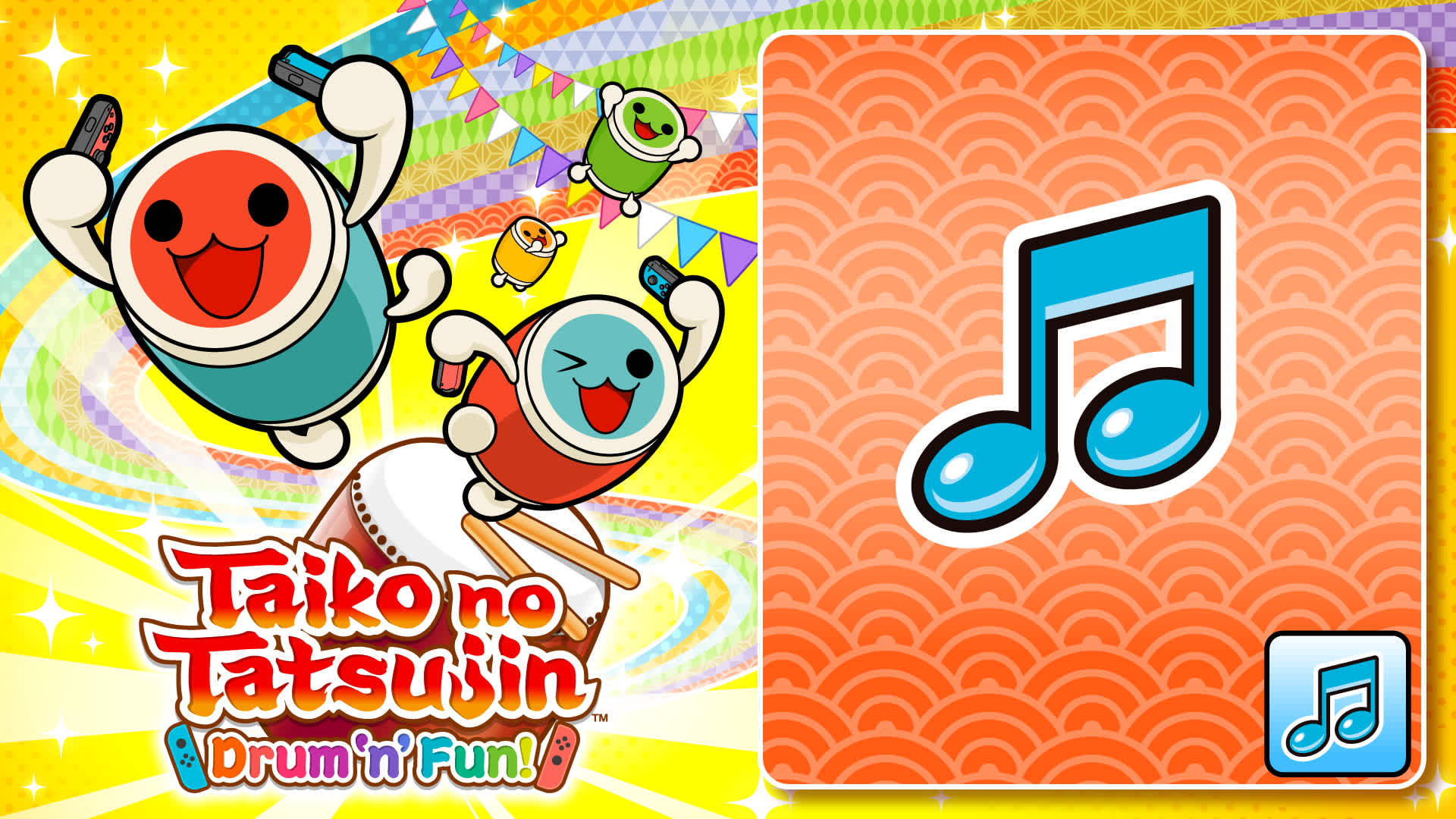Taiko no Tatsujin: Drum 'n' Fun! Parallel Lollipop for Nintendo