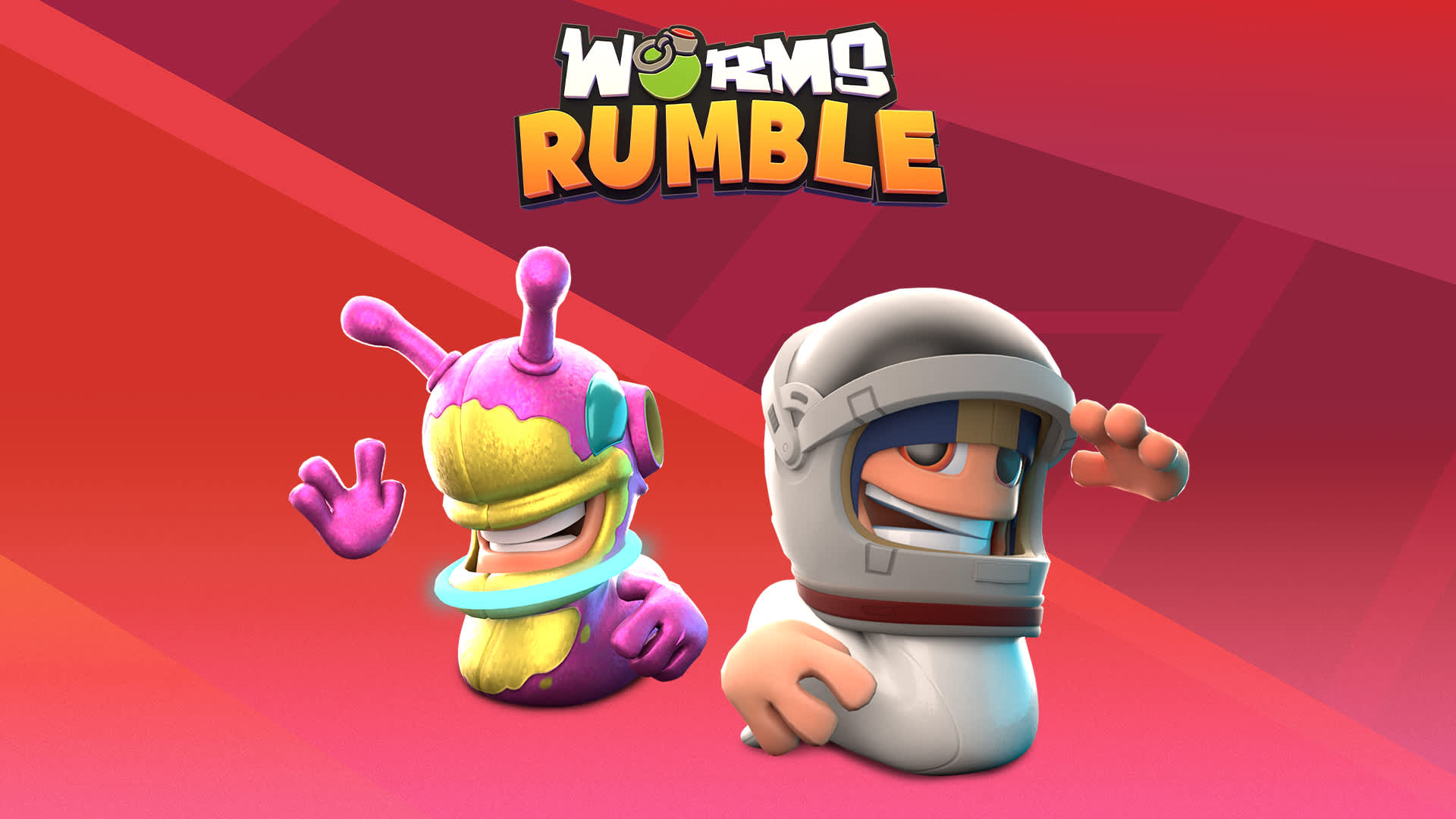 Copertina di Worms Rumble - Spaceworm and Alien Double Pack