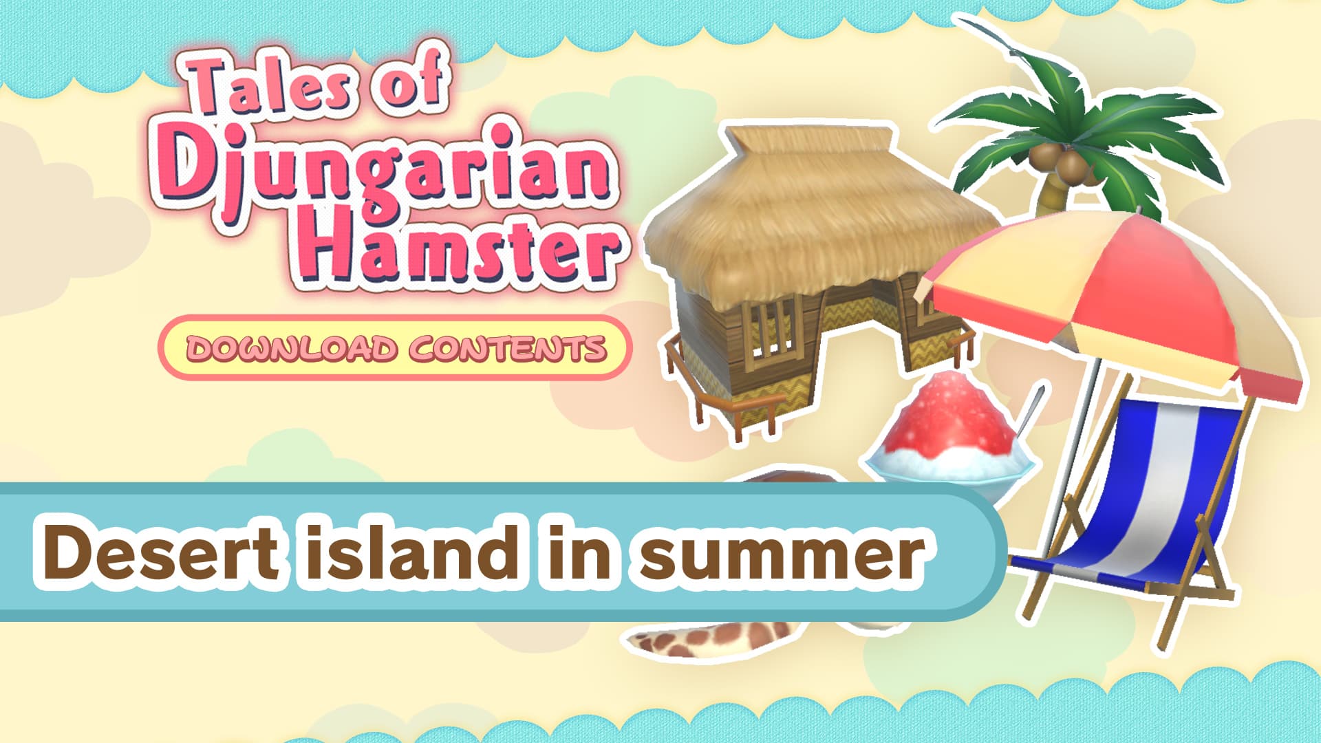 Copertina di Desert island in summer