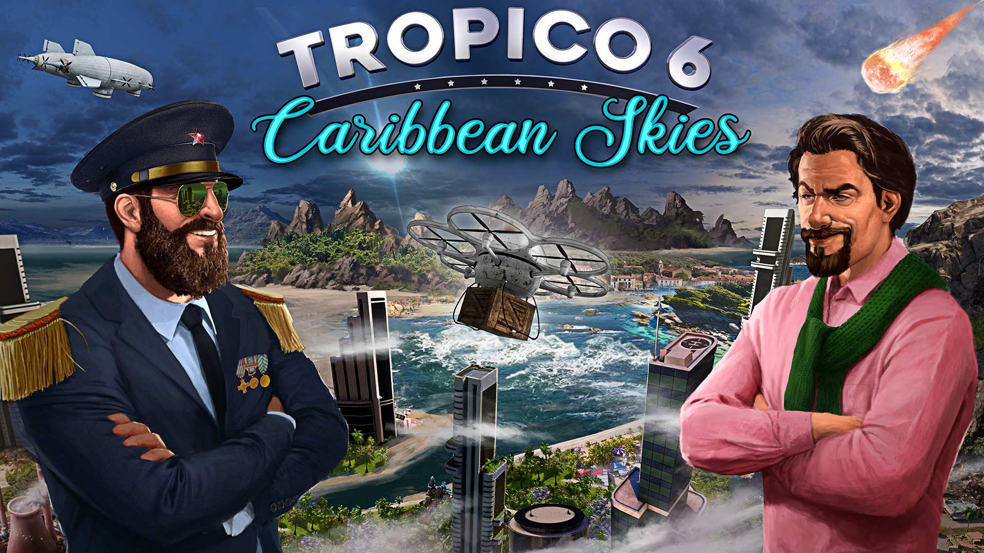 Copertina di Caribbean Skies