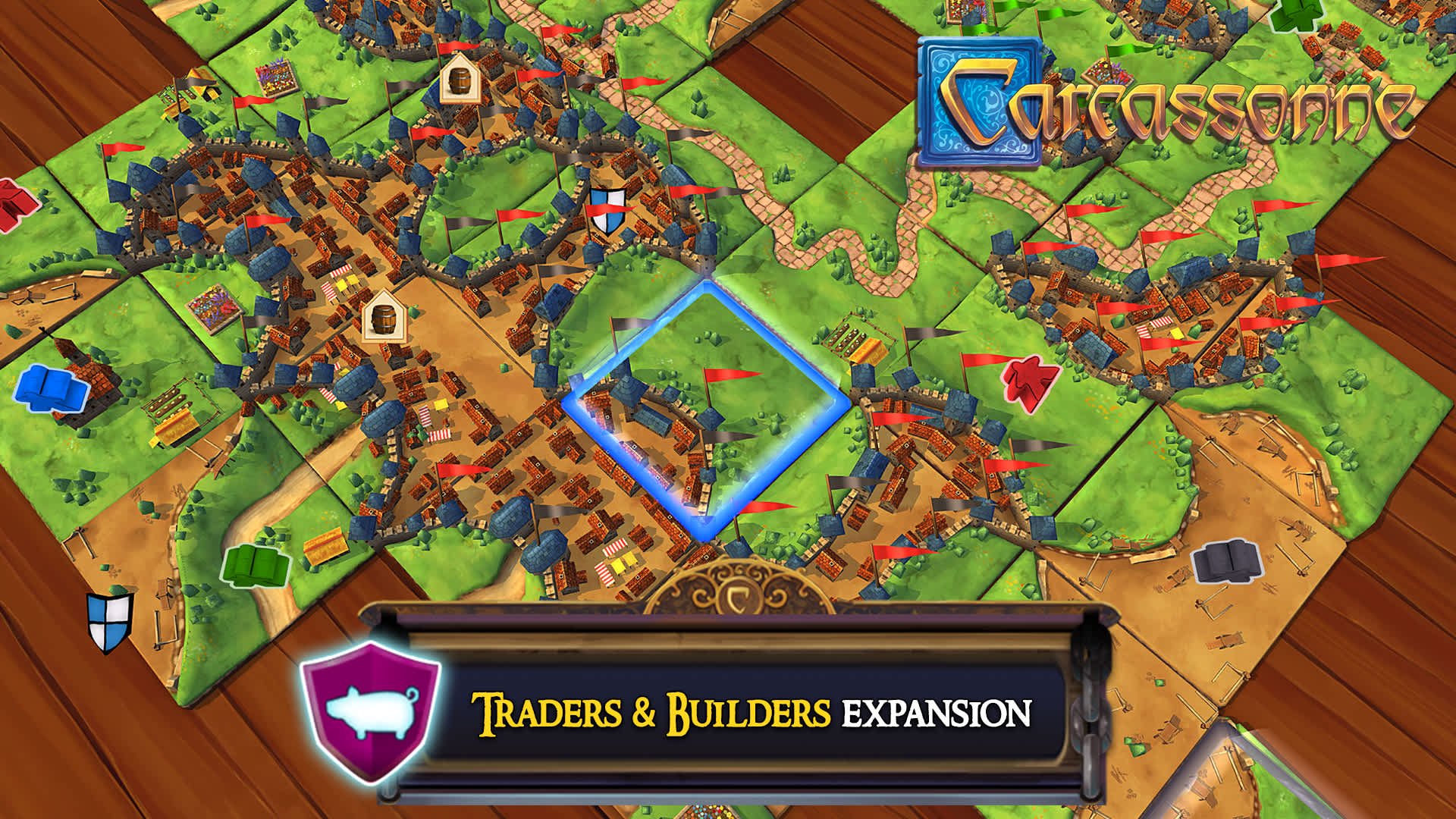 Copertina di Carcassonne - Traders & Builders